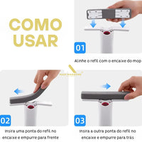 Novo Turbo Smart Esfregão poderoso