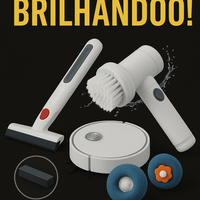 COMBO 5 LIMPEZA - COM 16 PRODUTOS UTENSÍLIOS ÚNICOS PARA UMA LIMPEZA COMPLETA