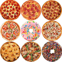 Cobertor de pizza coral quente WOSTAR colcha de inverno