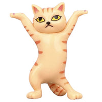 Suporte de fone de ouvido gato dançante para AirPods