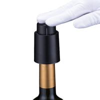 Tampa de garrafa de vinho com selador a vácuo e conservante de vinho fresco