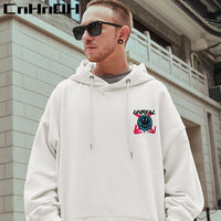 Casaco estilo e moda 2023 solto aveludado smile com capuz
