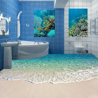 Papel de parede efeito mar para a casa 200x150cm