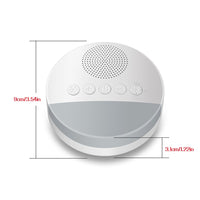 Indutor de pra sono rápido do bebê recarregável USB cronometrado