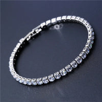 Compre 1 Leve 3 Kit Luxo Zirconia Cristal com 2 Pulseiras + Exclusivo Colar