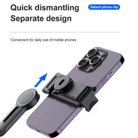 Tripé de Rastreamento Facial Automático com Rotação 360° para TikTok e Muito Mais!
