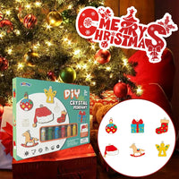 DIY Crystal Paint Arts and Crafts Set Crystal Pendant Painting Kit Christmas Present for Kids Birthday Gifts Hanging Ornament