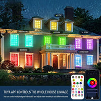 Luz de teto redonda LED WIFI inteligente compatível com Alexa Google Assistant pra casa