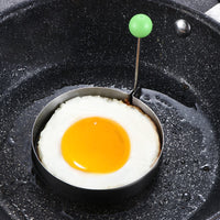 Anel pra ovo antiaderente e molde de silicone pra ovo frito