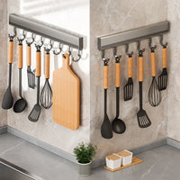Ganchos de parede para utensílios de cozinha para toalhas, cabides para casacos e roupões de banho, ganchos multiuso