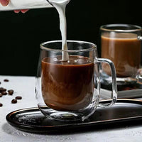 Caneca de Vidro de Borosilicato Alto Resistente ao calor
