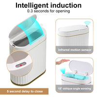 Lixeira automática e inteligente com grande capacidade com indução à prova d'água