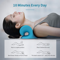 Travesseiro para Relaxamento e Alívio de Dores Coluna Cervical e Correção da coluna