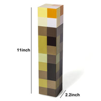Tocha decorativa com luz em Led noturna carregamento usb com fivela 11 polegadas
