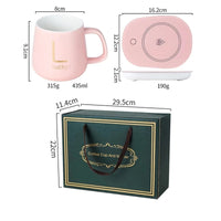 Inovadora Caneca de Luxo com aquecedor USB