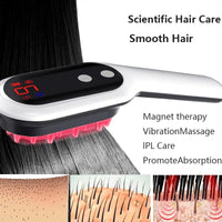 Novo Pente Turbo Hair - Reinvente a Forma de Estimular o Crescimento do Seu Cabelo, Previnir a Queda com Terapia de Luzes.