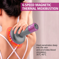 Máquina Elétrica de Drenagem Linfática, Massagem Corporal e Anti Celulite