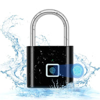cadeado com biometria digital