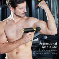 Massageador facial para corpo, pescoço, tecido profundo, relaxamento muscular, gota, alívio da dor.