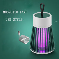 Lâmpada Mata Mosquitos e Insetos com Choque Elétrico e ação Repelente