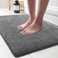 Tapete ultra macio de banho antiderrapante de luxo super absorvente