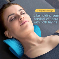 Travesseiro para Relaxamento e Alívio de Dores Coluna Cervical e Correção da coluna