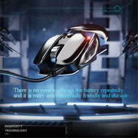 Mouse Sem Fio de Metal PX2 - Tecnologia e Conforto na Palma da Sua Mão!