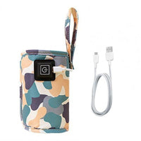 Aquecedor portátil de leite e água USB com bolsa isolada