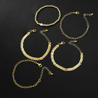 6 peças delicadas relógio de quartzo com strass com conjunto de joias