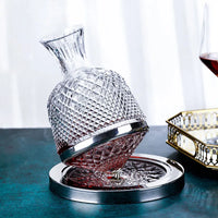 Luxuoso Separador de Vinho Rotativo