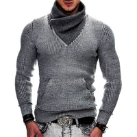 Camisa de malha gola alta malha jumper confortável