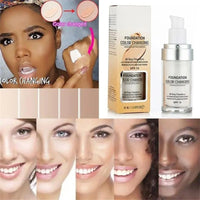 Recém Lançada no Brasil - Nova Base Rejuvenescedora 30ml spf 15 que muda de cor, hidratante à prova d'água, leve de longa duração.