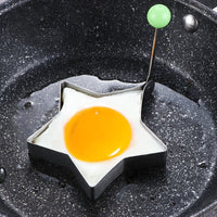 Anel pra ovo antiaderente e molde de silicone pra ovo frito