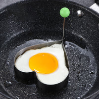 Anel pra ovo antiaderente e molde de silicone pra ovo frito