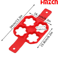 Anel pra ovo antiaderente e molde de silicone pra ovo frito