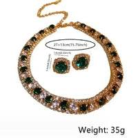 Luxuso conjunto de cristal