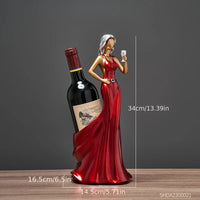 Suporte de Vinho com Design Elegante e Exclusivo
