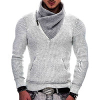 Camisa de malha gola alta malha jumper confortável