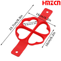 Anel pra ovo antiaderente e molde de silicone pra ovo frito