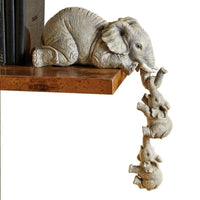 Conjunto com 3 Peças Elefante Bebê Artesanato