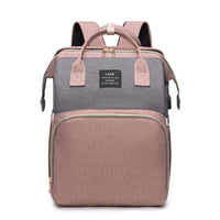 Bolsas de fraldas e Mini berço para mamãe bebê mochila trocador de sombra rede mosquiteira carregamento USB carrinho de bebê bolso para pendurar brinquedos grátis