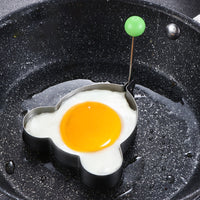 Anel pra ovo antiaderente e molde de silicone pra ovo frito