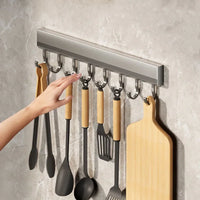 Ganchos de parede para utensílios de cozinha para toalhas, cabides para casacos e roupões de banho, ganchos multiuso