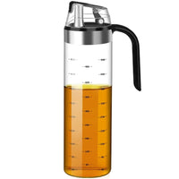 Garrafas 550ml Para Tempero de Vidro Óleo, Vinagre, Azeite