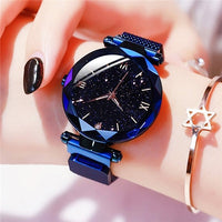 Moda Feminina Starry Sky Relógios