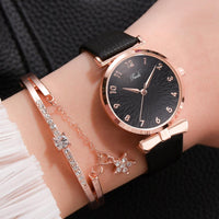 Luxo feminino pulseira relógios de quartzo