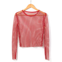 Top Sexy transparente