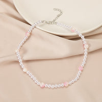 Colar de Pérolas do Amor na Moda