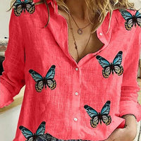 Sofisticada e elegante Camisas de linho