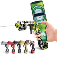 Divertido dispensador estilo champagne para qualquer bebida